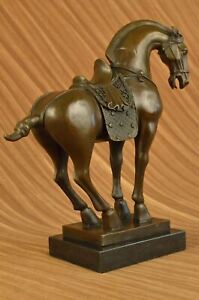 Tang Horse By Barye Art Deco Modern Bronze Sculpture Figurine Hot Cast Artwork