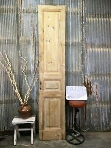 Antique French Single Door 20x101 Raised Panel Door European Entry Door A129