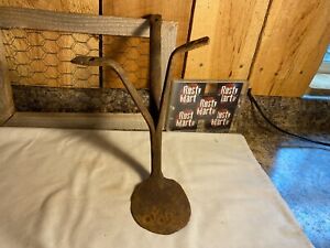 Antique Cast Iron Horse Drawn Carriage Buggy Wagon Foot Step