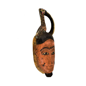 Guro Mask With Bird Miniature 10 Inch C Te D Ivoire