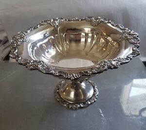 11 Round Footed Baroque Centerpiece By Wallace Silver