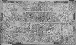Antique Map Wyld S New Plan Of London
