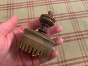 19th Century Shaker Wool Comb Nicely Made Circular Form Unusual To Have Handle