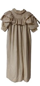 Antique Primitive Christening Gown 37 