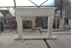 French Style Limestone Fireplace Mantel Vmfp1
