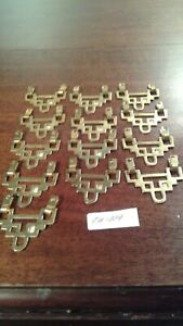 Chinese Vintage Solid Brass Drawer Pull Handles 1950 S 2 1 4 X 1 3 4 