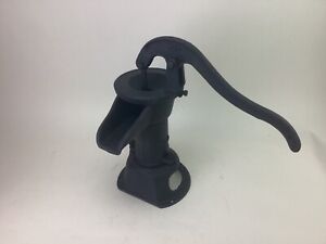 Unmarked Manual Well Water Hand Pump Cast Iron Complete Vintage Farm Kitchen