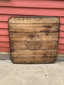 Antique Stove Board By The Wabash Screen Door Company Wood Sign 33 X 33 