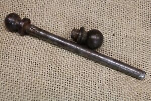 Door Hinge Pin Vintage Copper Rustic 3 9 16 X 17 64 Short Cannon Ball Top