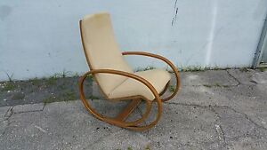 Rare Mid Century Danish Modern Jorgen Gammelgaard Ej25 Mobile Rocking Chair
