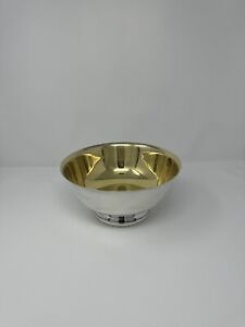 Vintage Gorham Silver Silver Plated 9 Footed Patina Serving Bowl Ep Yc781