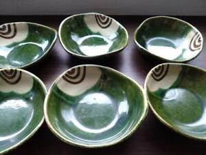 Set Of 6 Antiques Warehouse Items Tea Utensils Pottery