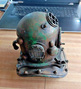 Us Navy Deep See Mini Divers Helmet Beautiful Antique Decorative Diving Helmet