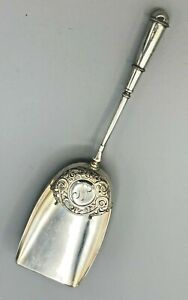 Ball Black Co Sterling Silver Antique Coin Silver Cracker Scoop