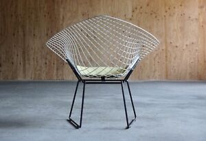 Vintage Knoll Diamond Chair By Harry Bertoia