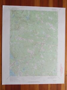 Candia New Hampshire 1971 Original Vintage Usgs Topo Map