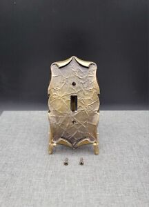 Vintage Amerock Carriage House Brass Switch Cover
