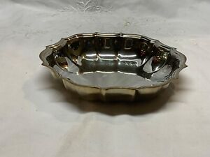 One Silverplate Candy Nut Relish Wm Rogers Dish Bowl 5 5 