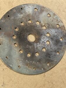 Vintage Planet Jr No 300 300a Seeder Seed Plate No 1 13