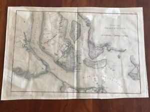 1807 Siege De Charlestown Marshall Charleston South Carolina Sc Rev War Map