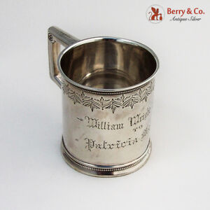 Childs Cup Sterling Silver Gorham Silversmiths 1872