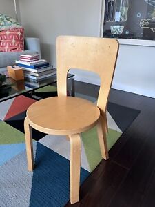 Vintage Set Of Alvar Aalto Icf Chair 65