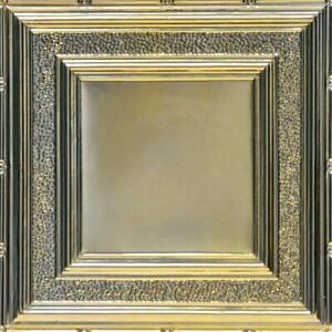 From Plain To Beautiful In Hours Ceiling Tiles 24 25 X24 25 Nail Up Tin In Gold