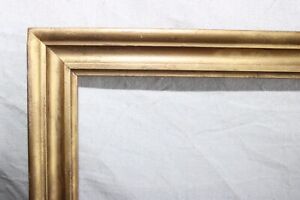Antique Fits 11 X 13 Gold Gilt Picture Frame Victorian Wood Fine Art Country