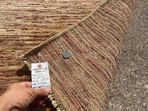 6x9 Vintage Oriental Rug Wool Hand Knotted Handmade Geometric Tribal Gabbeh Fine