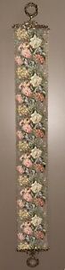 Vintage Embroidery Tapestry Bell Pull 40 X 5 1 2 Mothers Day 