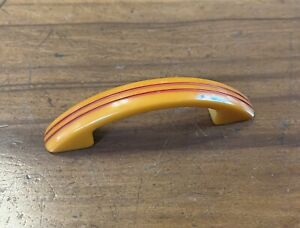 Bakelite Catalin Butterscotch Red Cabinet Drawer Pull Handle More Available