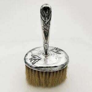 Aesthetic Movement Clothes Brush Sterling Silver 1917 James Dixon Sons