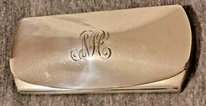 Rare Antique Pince Nez Sterling Silver Box Levi Salaman 1916 78 6g