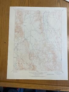 Lot 9 Different Vintage Usgs California Nv Ariz State Topographic Maps 1910 50 S