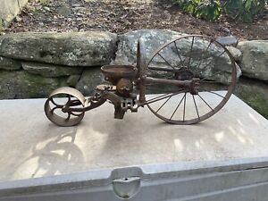 Vintage Iron Age Seeder Combo Cultivator For Parts Or Repair Like Planet Jr