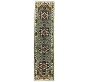 3x10 Serapi Heriz Handmade Floral Oriental Runner Rug Hallway Carpet 2 7x10 2