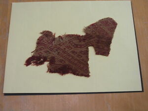 Ancient Pre Columbian Chancay Nazca Or Other Textile Fragment 5 5x8 At Max