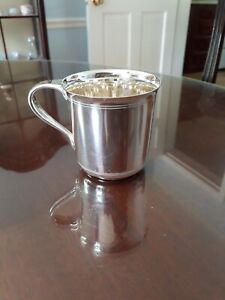 Tiffany Co Sterling Silver Makers Baby Cup 23059