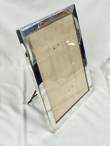 Vintage Tiffany Co Makers Silver 8x10 Picture Frame On Stand 16544 7118