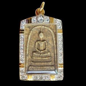 Phra Somdet Pim Yai Wat Rakhang Lp Toh Rare Old Thai Buddha Amulet Holy Power 9