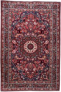 Superb Antique Hand Knotted Exquisite Oriental Rug 4 4 X 6 6 Inv320 
