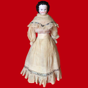 German China Doll 18 Antique 1800 S High Brow