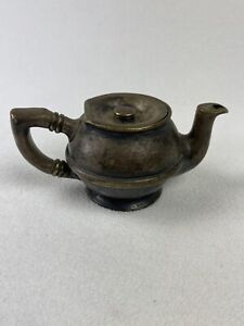 Vintage Reed Barton Silver Soldered Teapot