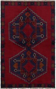 Traditional Vintage Hand Knotted Carpet 3 5 X 6 3 Wool Area Rug