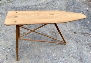 Antique Solid Wood Folding Ironing Board