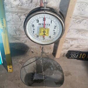 Vintage Detecto Hanging Scale Double Sided