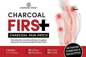 Charcoal House Pain Patches 5 Count