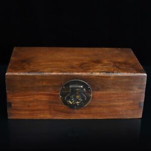 30 Cm China Natural Rosewood Jewelry Box Wood Storage Box