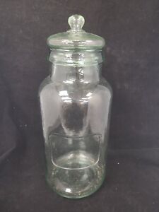 Large Antique Apothecary Drug Store Jar Medicine 16 Tall