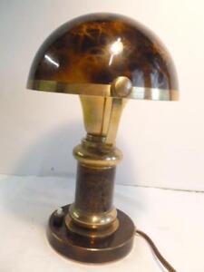 Rare Art Deco Mushroom Lamp By Paul Dupre Lafon 